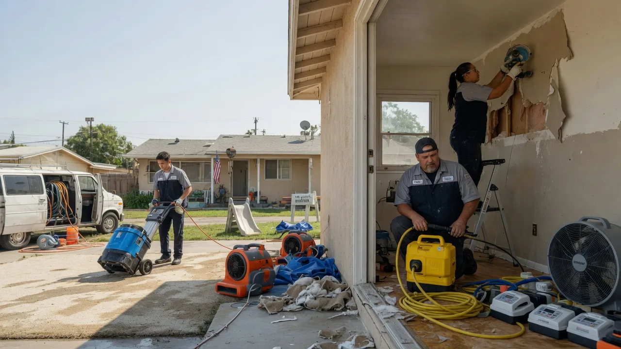 Water Damage Restoration in Hathaway Pines, CA near me